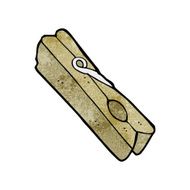Cartoon Wooden Peg N10