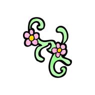 cartoon plant symbol N2