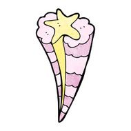 cartoon shooting star symbol N4