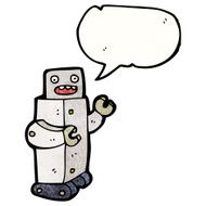 talking robot cartoon N8