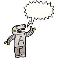 talking robot cartoon N9