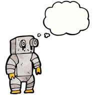 Cartoon Robot N342