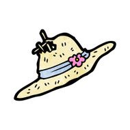 cartoon summer bonnet N2