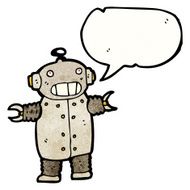 Cartoon Robot N345