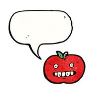 cartoon ugly apple N5
