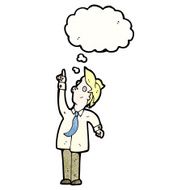 cartoon man pointing upwards N5