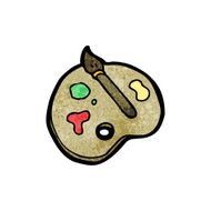 artist's pallette cartoon N5