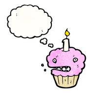 cartoon pink muffin N2