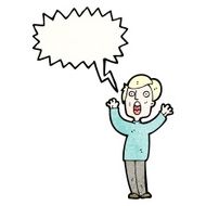 shrieking man cartoon N2
