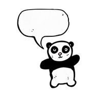 Cartoon Panda N18