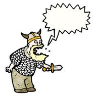shouting viking cartoon N3