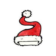 Cartoon Santa Hat N41