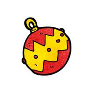 Cartoon Christmas Bauble N139