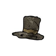 Cartoon Top Hat N20