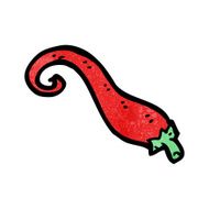 cartoon chili pepper N23