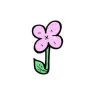 cartoon decorative flower N4