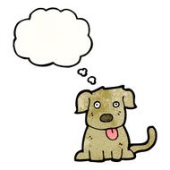 cartoon little dog N118