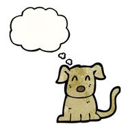 cartoon little dog N119