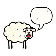 Cartoon Sheep N45