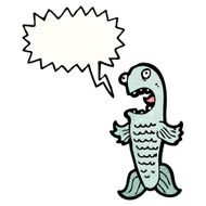funny talking fish cartoon N6