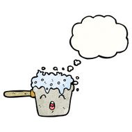 bubbling kitchen pan cartoon N4