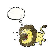 Cartoon Lion N126
