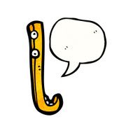 cartoon letter l N19