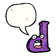 cartoon letter N166