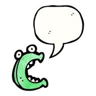 cartoon letter N167