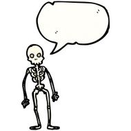 Cartoon Skeleton N21