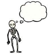 Cartoon Skeleton N22