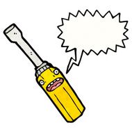 Cartoon Screwdriver N18