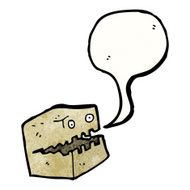 cartoon cardboard box monster N5