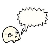 shreiking graffiti style skull N4