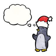 Cartoon penguin N95