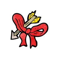 bow and arrow cartoon N8