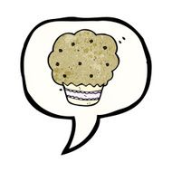 cupcake cartoon symbol