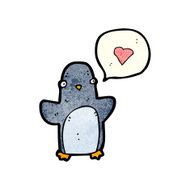 cartoon funny penguin N2