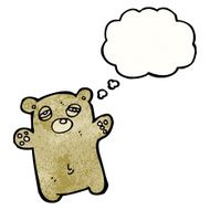 tired little bear cartoon N3