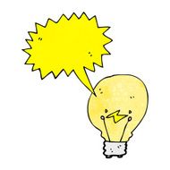 Cartoon Light Bulb N83
