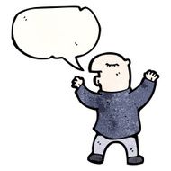 cartoon talking man N44