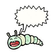 Cartoon Caterpillar N85