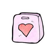 cartoon valentine gift bag N4