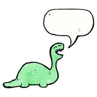 cartoon dinosaur N180
