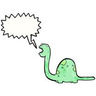 cartoon dinosaur N181
