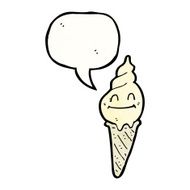 Ice Cream Cartoon Character N18