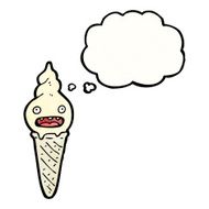 ice cream cone character cartoon N2