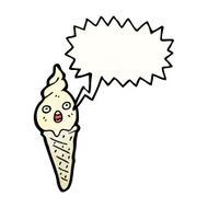 Ice Cream Cartoon Character N19