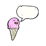 ice cream cone cartoon character N24
