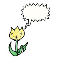 tulip cartoon character N6